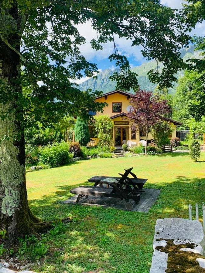 Pocitniska Hisa Lazar Hotel Kobarid Luaran gambar